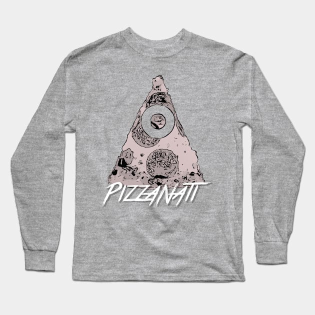 Pizzanati Long Sleeve T-Shirt by GodsBurden